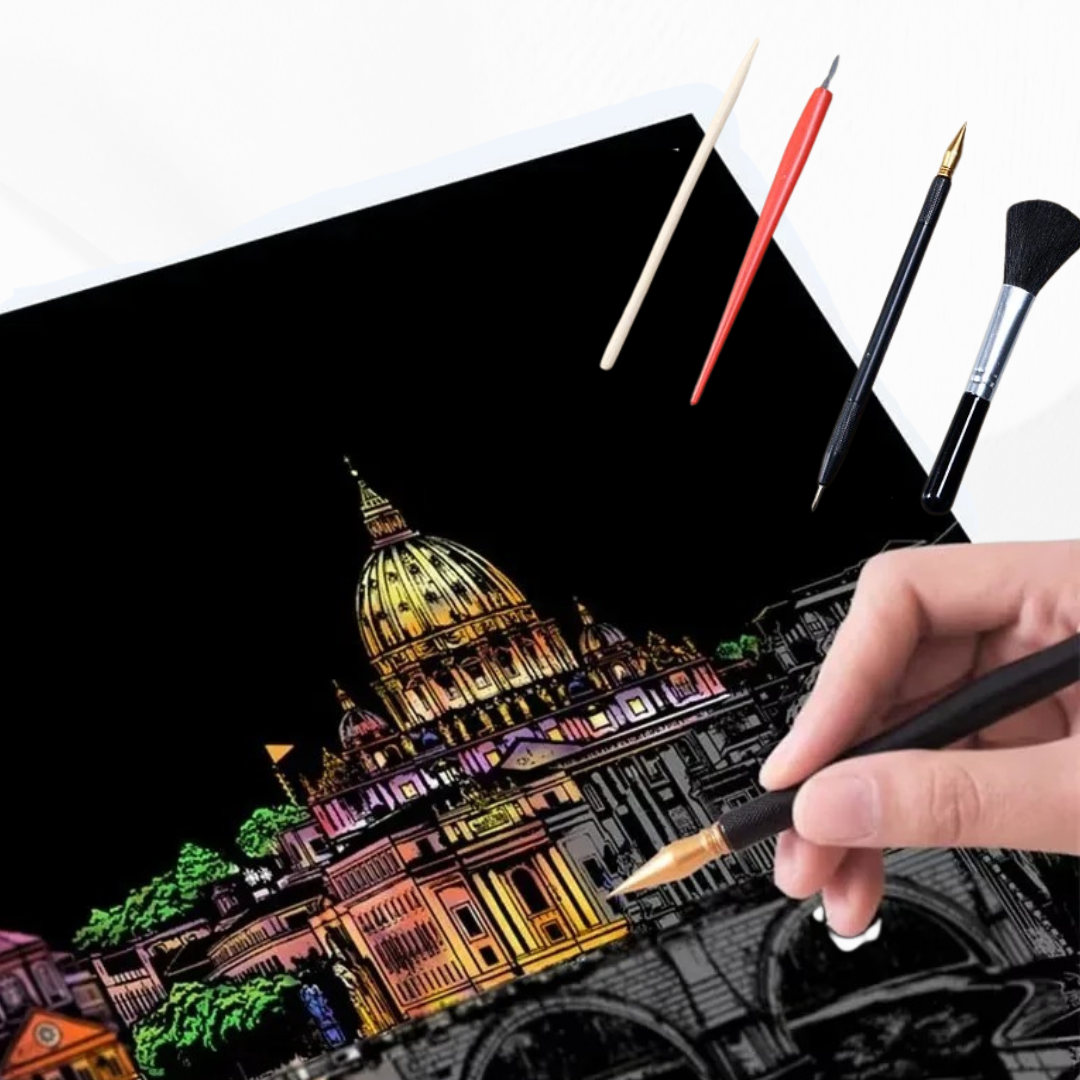 Set de 4 Dessins - Format A4