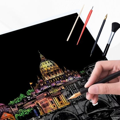 Set de 4 Dessins - Format A4